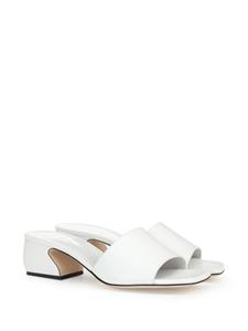 Sergio Rossi SR Rossi 45mm leather mules - Wit