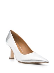 Aeyde Xandra leren pumps - Zilver