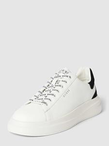 Guess Sneakers met vetersluiting, model 'ELBA'