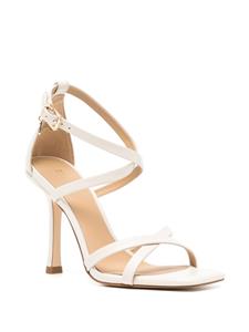 Michael Kors Celia 100mm leather sandals - Beige