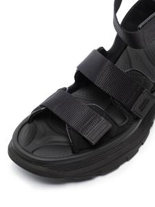 Alexander McQueen Tread sandalen - Zwart