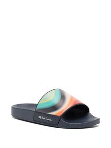 Paul Smith Gestreepte slippers - Veelkleurig
