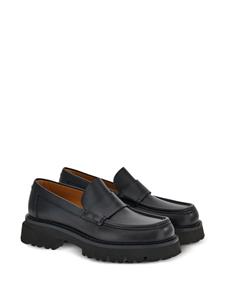 Ferragamo Leren loafers - Zwart
