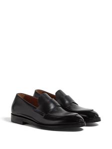 Zegna Torino leren loafers - Zwart