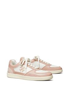 Tory Burch Clover Court sneakers met vlakken - Roze