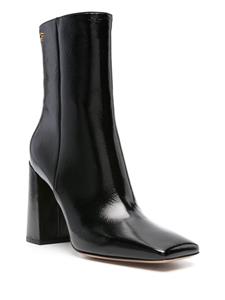 Gianvito Rossi Christina 95mm leather ankle boots - Zwart