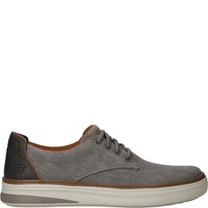 Skechers Hyland Ratner VEGAN Veterschoen Heren Grijs