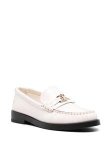 Jimmy Choo Addie leren loafers - Wit