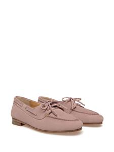 Bally Plume suède loafers - Roze