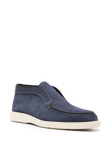 Santoni gradient suede desert boots - Blauw