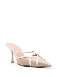 Malone Souliers Vera 70 tweekleurige muiltjes - Beige