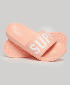 Superdry Vrouwen Vegan Core Badslippers Roze