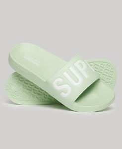 Superdry Vrouwen Vegan Core Badslippers Groen