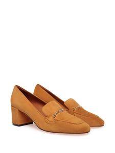 Bally Daily Emblem 50 suède pumps - Oranje