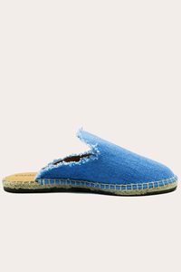 Rarámuri Damen vegan Rica Halbschuhe Himmel