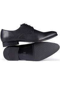 Will's Vegan Store Herren vegan Schuhe Schmale Sohlen Schwarz