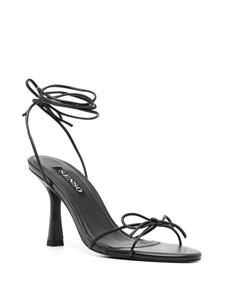 Senso Kalani leren sandalen - Zwart