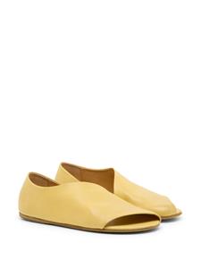Marsèll Arsella cut-out leather sandals - Geel