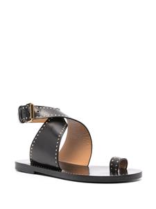 ISABEL MARANT Jools studded sandals - Zwart