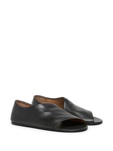 Marsèll leather sandals - Zwart