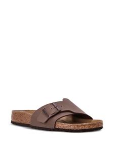 Birkenstock Catalina leren slippers - Bruin