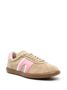 Camper Sneakers met leren vlak - Beige
