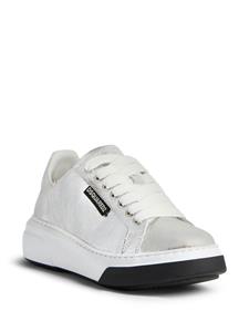 Dsquared2 Sneakers met metallic afwerking - Zilver