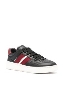 Bally Leren sneakers - Zwart