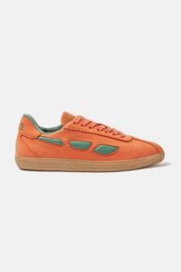 SAYE Herren vegan Turnschuhe Modelo '70 Vegan Orange & Grün