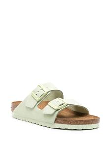 Birkenstock Arizona suede slides - Groen