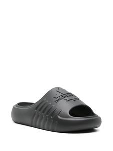 Dsquared2 Slippers met logo-reliëf - Zwart