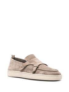 Officine Creative Herbie 005 suede loafers - Bruin