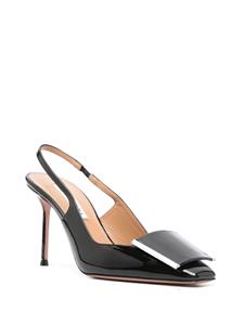 Aquazzura Shibuya 95mm slingback pumps - Zwart