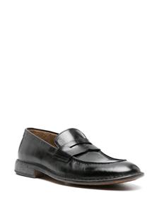 Moma Leren penny loafers - Zwart