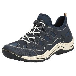 Rieker Slip-on sneakers Trekking Schoen, vrijetijdsschoen, Slipper met verwisselbaar voetbed
