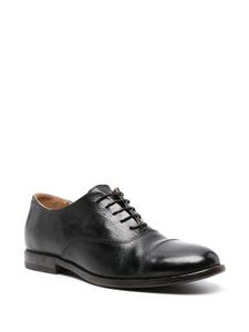 Moma Oxford schoenen met vlakken - Zwart