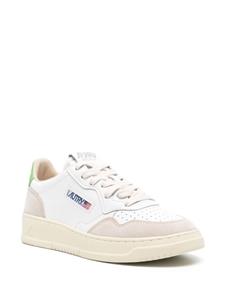 Autry Medalist suede-panel sneakers - Wit