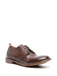 Moma Leren derby schoenen met ronde neus - Bruin