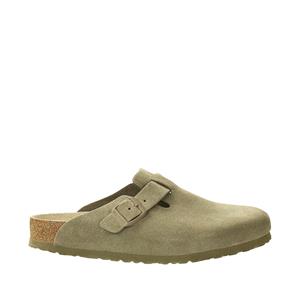 Birkenstock Klompen in suèdeleer Boston