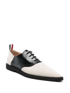 Thom Browne Oxford schoenen met colourblocking - Beige