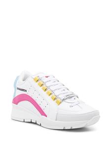 Dsquared2 Leren sneakers - Wit