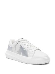 Calvin Klein Jeans panelled leather sneakers - Wit