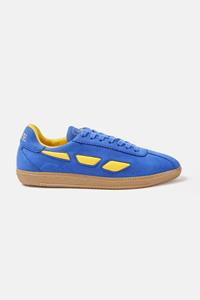 SAYE Herren vegan Turnschuhe Modelo '70 Vegan Blau & Gelb