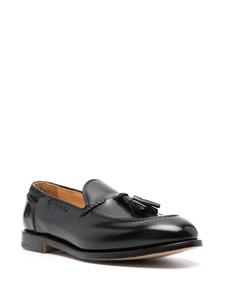 Premiata 32056 leren loafers - Zwart