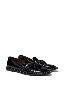 Stella McCartney studded faux-leather loafers - Zwart
