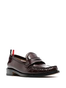 Thom Browne Leren loafers - Rood