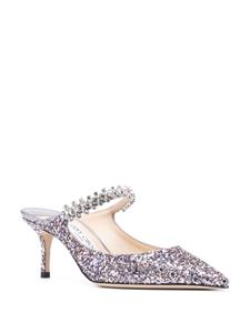 Jimmy Choo Bing muiltjes - Zilver