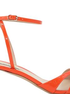 Casadei Geraldine patent-leather sandals - Oranje