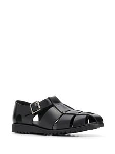 Paraboot Pacific sandalen met gesp - Zwart
