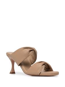 Aquazzura Sandalen met gedraaide bandjes - Beige